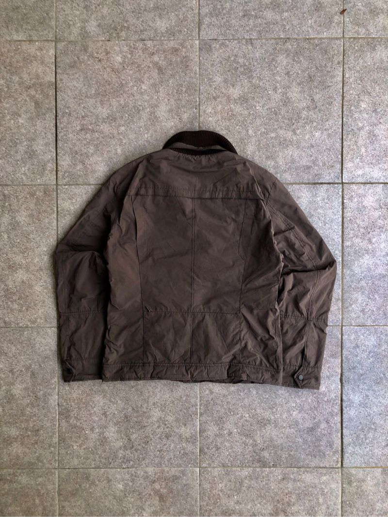 Intermezo Vintage Harrington jacket Pria brown black, foto 8