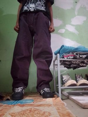 Levi's Vintage Luxury Jeans Pria burgundy