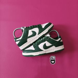 Nike Casual Sneakers Wanita white green