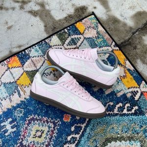 Onitsuka Tiger Indie Casual Sneakers Wanita white pink
