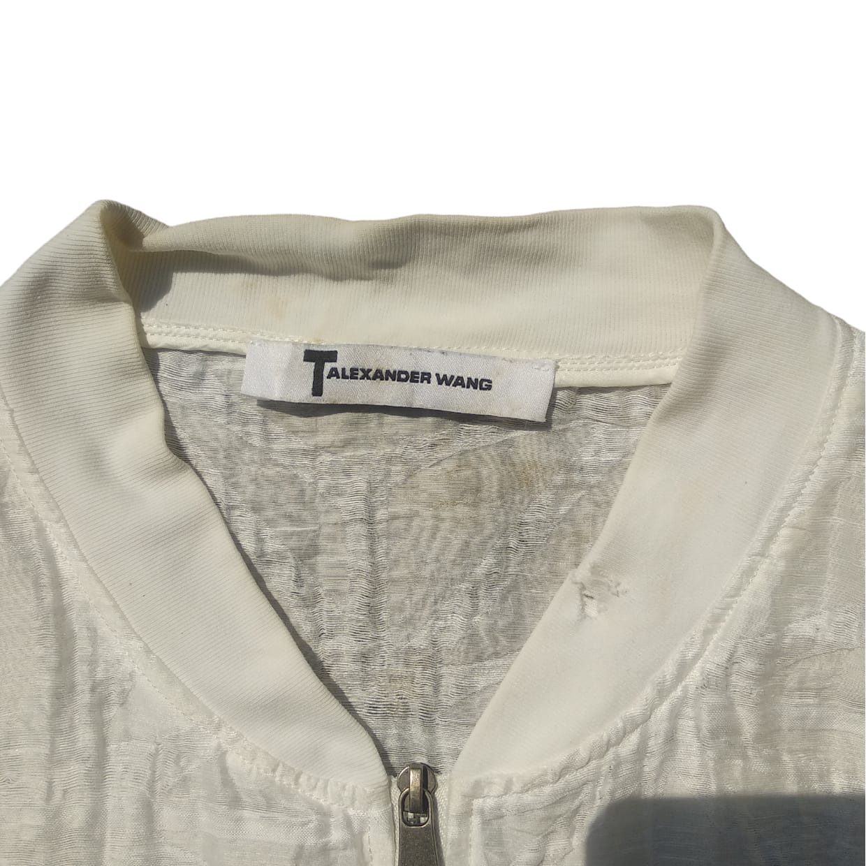 Alexander Wang Coquette Bomber jacket Wanita white, foto 3