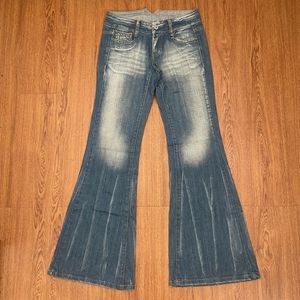 Japanese brand Vintage Y2K Jeans Pria multicolor