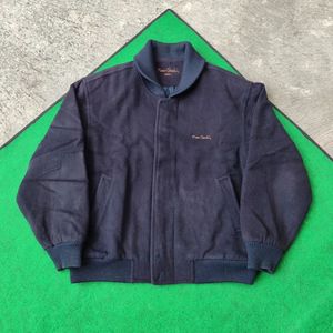 Pierre Cardin Casual Bomber jacket Pria black gray