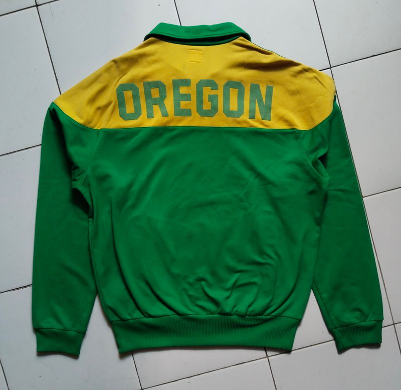 Adidas Casual Track jacket Pria green yellow, foto 7