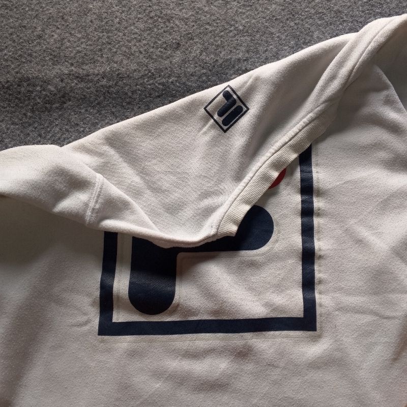 Fila Casual Sweatshirt Pria white, foto 4