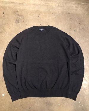 Spao Streetwear Casual Sweater Pria black