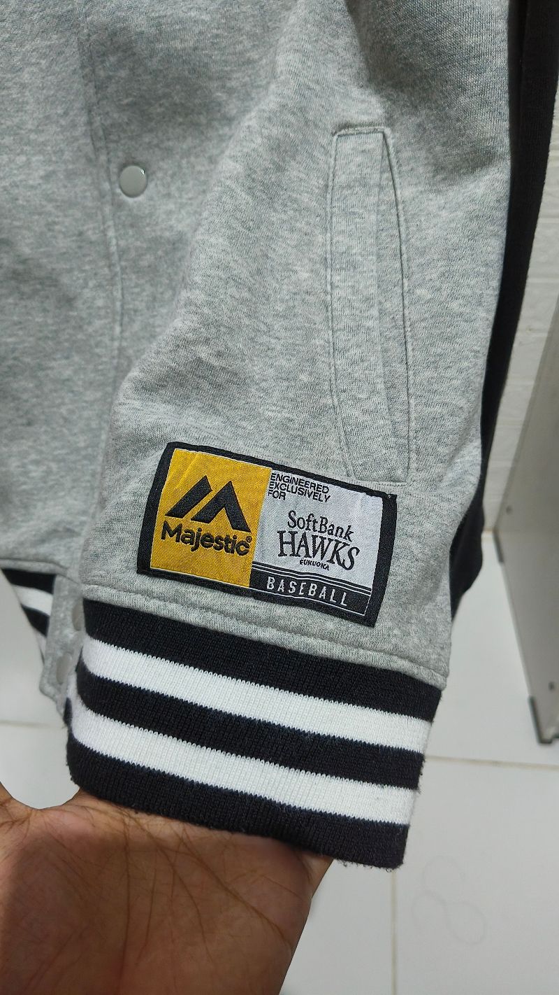 Starter Casual Bomber jacket Pria black gray, foto 4