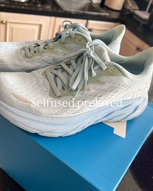 HOKA Sportswear Sneakers Wanita white blue