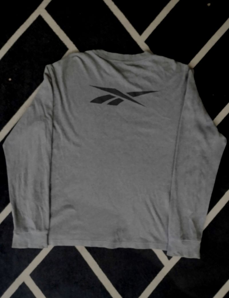 Reebok Casual Sweater Pria gray, foto 2