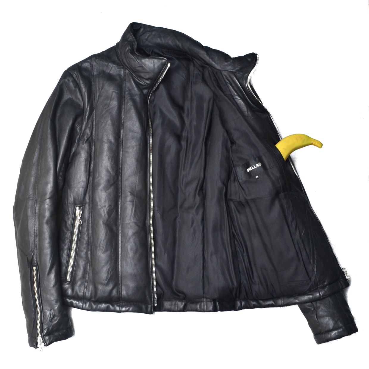Shellac Hideshi Maruya Bikers Leather Jacket., foto 2
