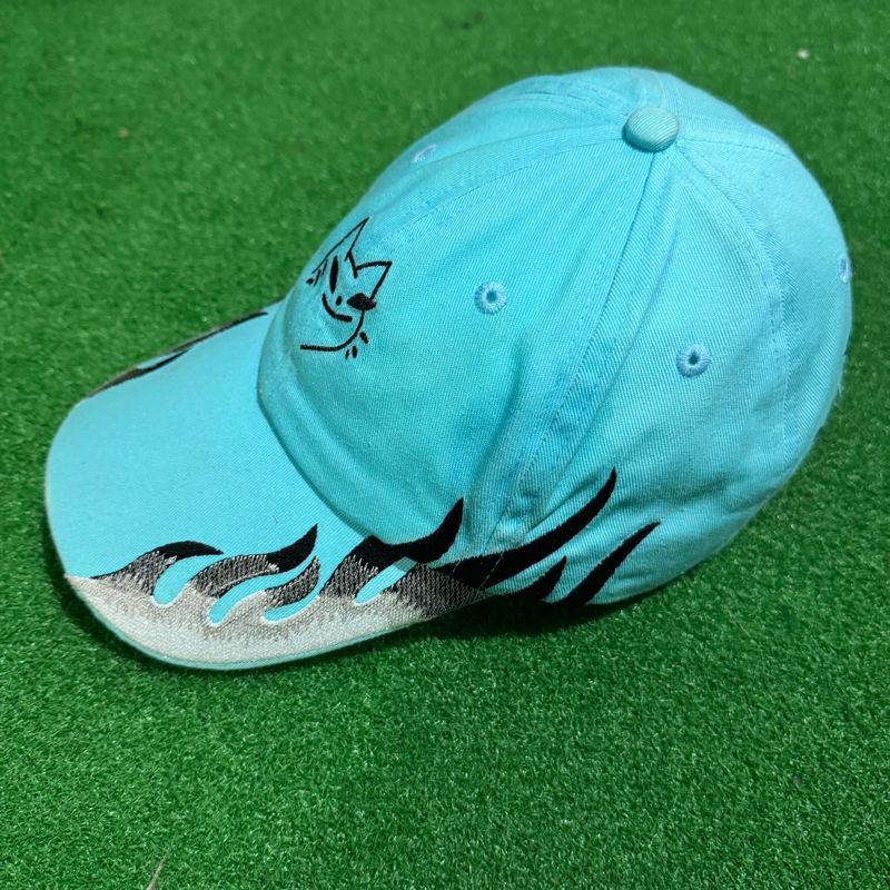 Y2K Casual Hat Pria black blue, foto 2