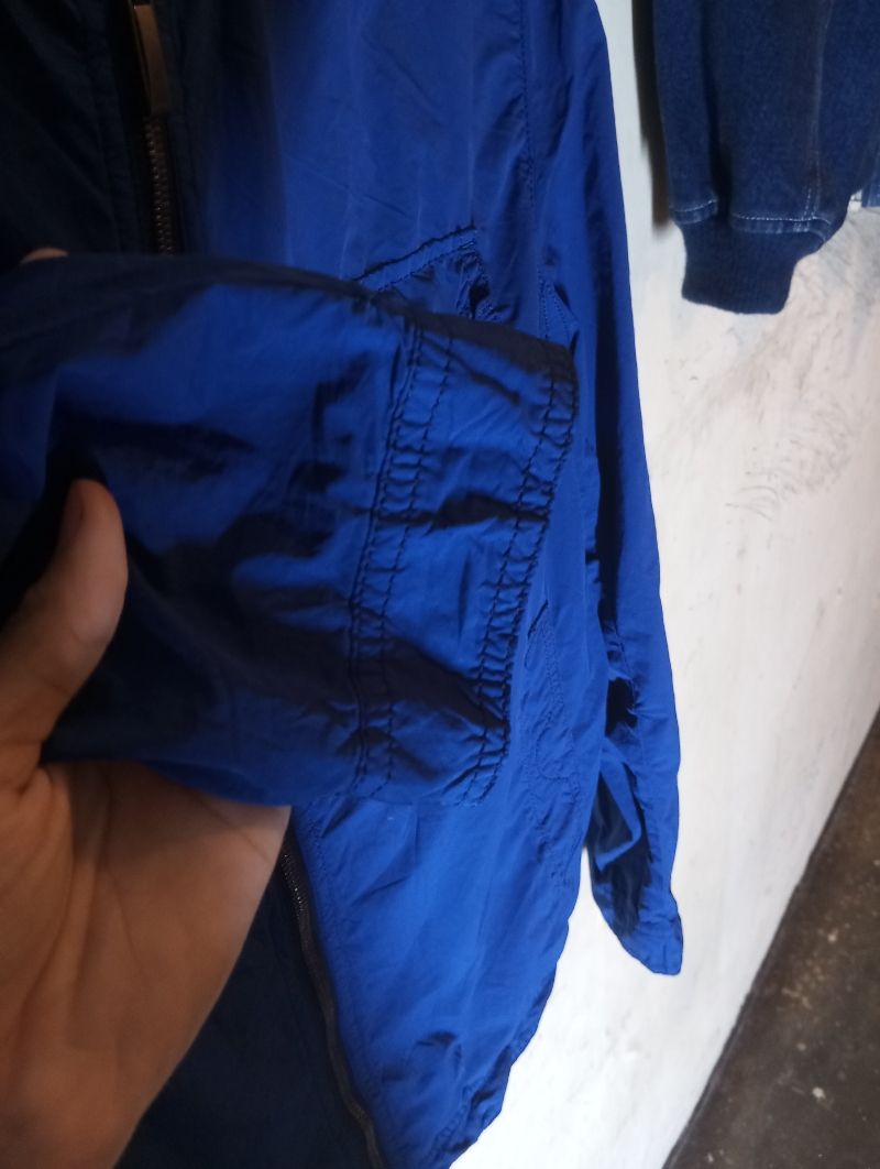 Vintage Y2K Track jacket Pria blue, foto 5