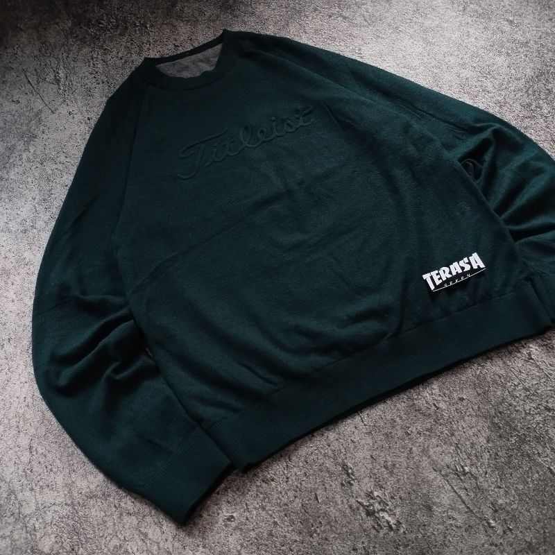 Titleist Casual Sweater Pria green, foto 4