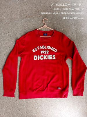 Dickies Casual Sweater Pria red