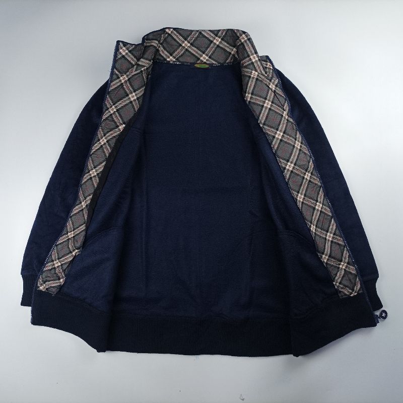 Casual Fleece Pria navy, foto 3