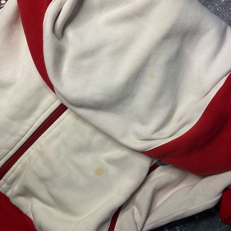 Adidas Y2K Casual Track jacket Pria white red, foto 5