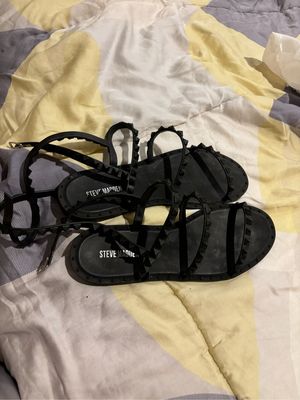 Steve Madden Minimalist Casual Sandals & slide Wanita black