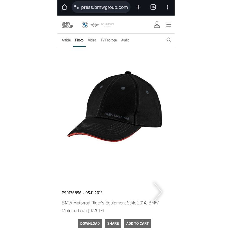Biker Casual Hat Pria black, foto 2
