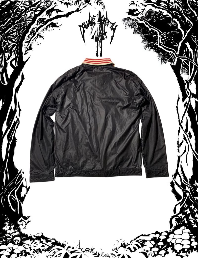 Grunge Goth Bomber jacket Pria black, foto 2
