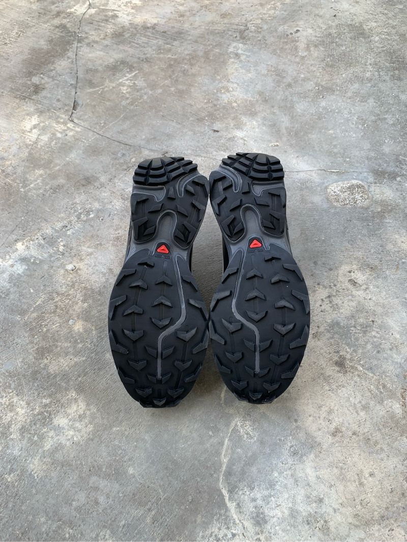 Salomon Gorpcore Casual Sneakers Pria black gray, foto 6