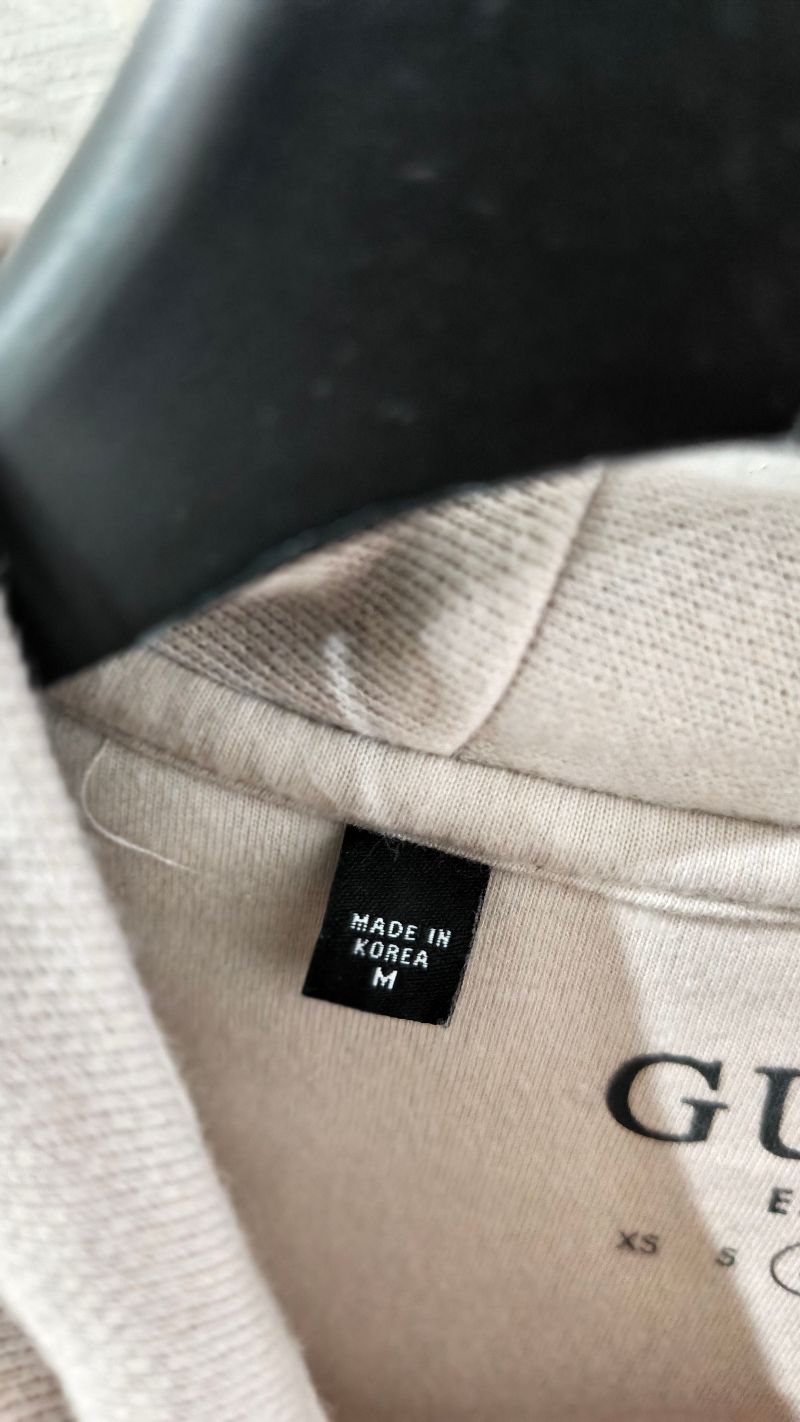 Guess Casual Sweatshirt Pria white, foto 4