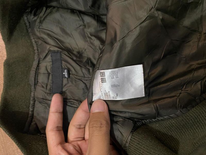 Uniqlo Biker Casual Bomber jacket Pria multicolor, foto 3