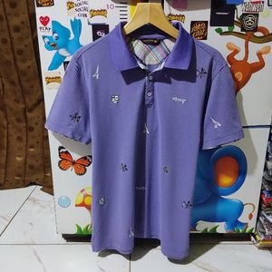 Sportswear Polo shirt Pria purple