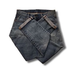 Uniqlo Streetwear Casual Pria navy blue