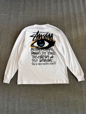 Stussy Skater T-shirt Pria white
