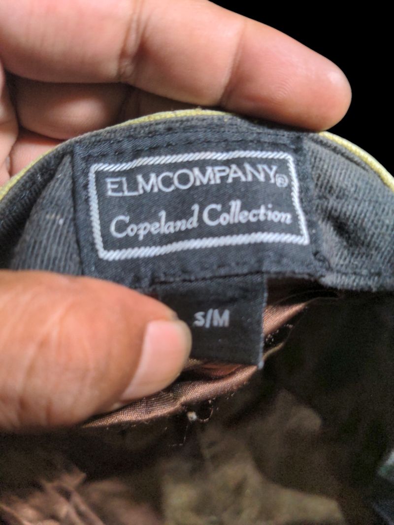 Vintage Hat Pria khaki, foto 6