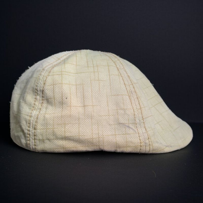 Vintage Hat Pria khaki, foto 4