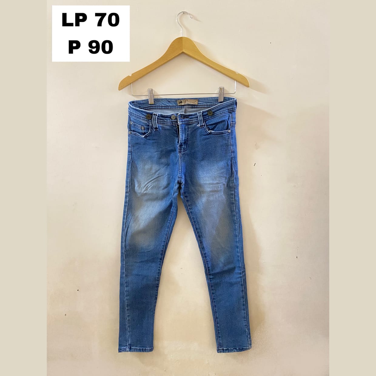 Casual Skinny jeans Wanita navy blue