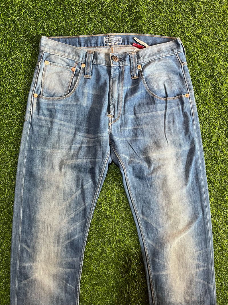 Levi's Casual Jeans Pria gray blue, foto 2