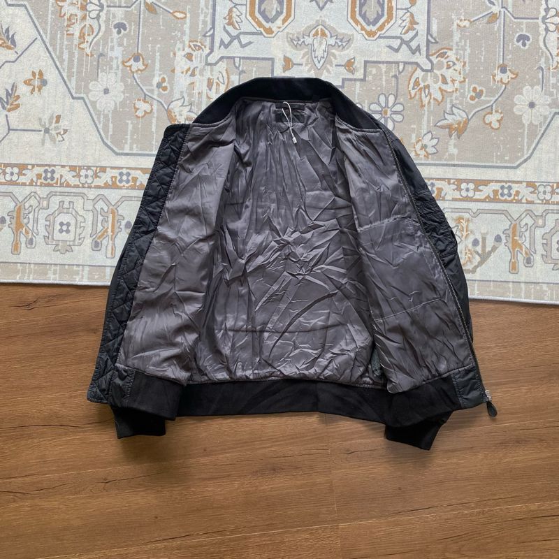 Uniqlo Casual Bomber jacket Pria black, foto 2