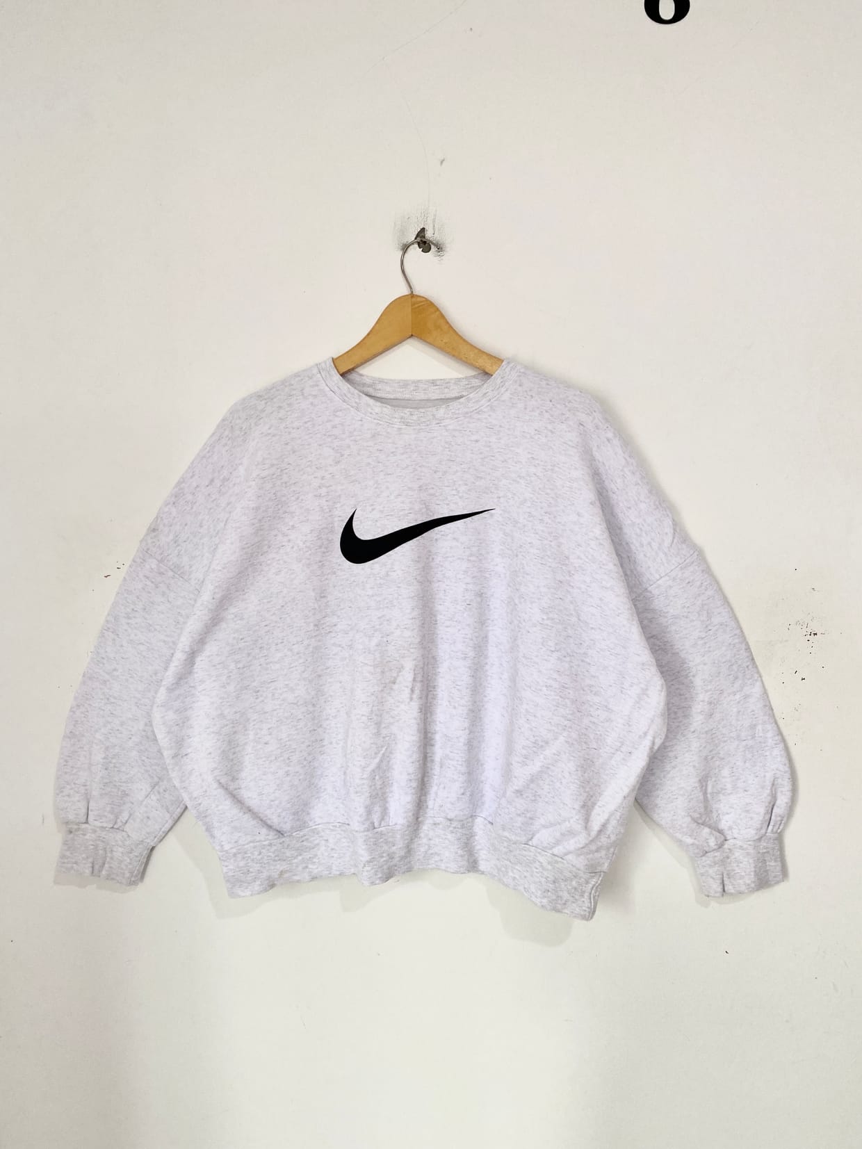 Nike Streetwear Sportswear Sweatshirt Wanita gray