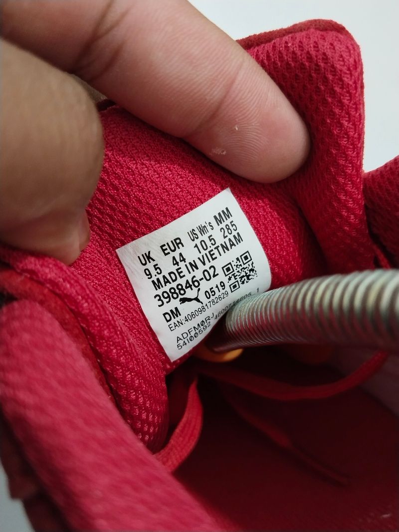 Puma Casual Sneakers Pria white red, foto 6