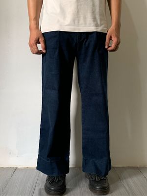 Japanese brand Streetwear Casual Jeans Pria navy