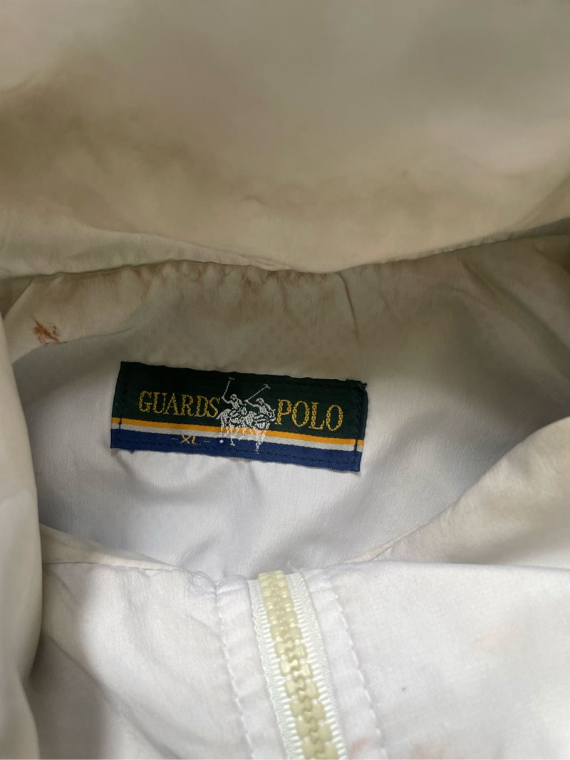 Vintage Y2K Windbreaker Pria white, foto 4