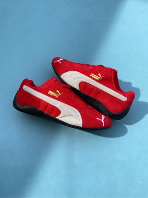 Puma Casual Sneakers Pria white red
