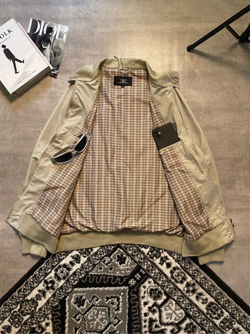 Playboy Casual Harrington jacket Pria cream, foto 5