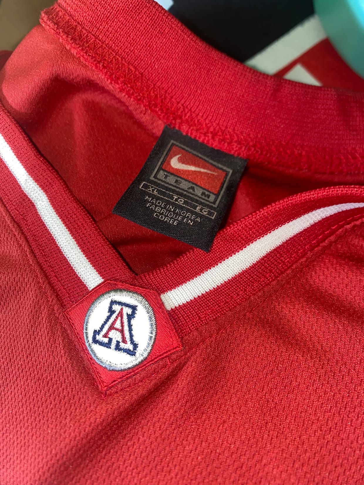 Nike Sportswear Jersey Pria red, foto 4