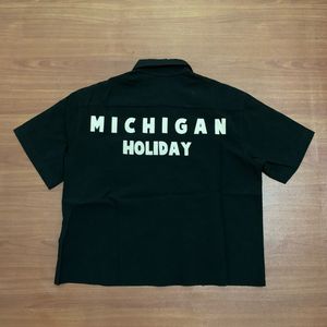 Y2K T-shirt Pria black