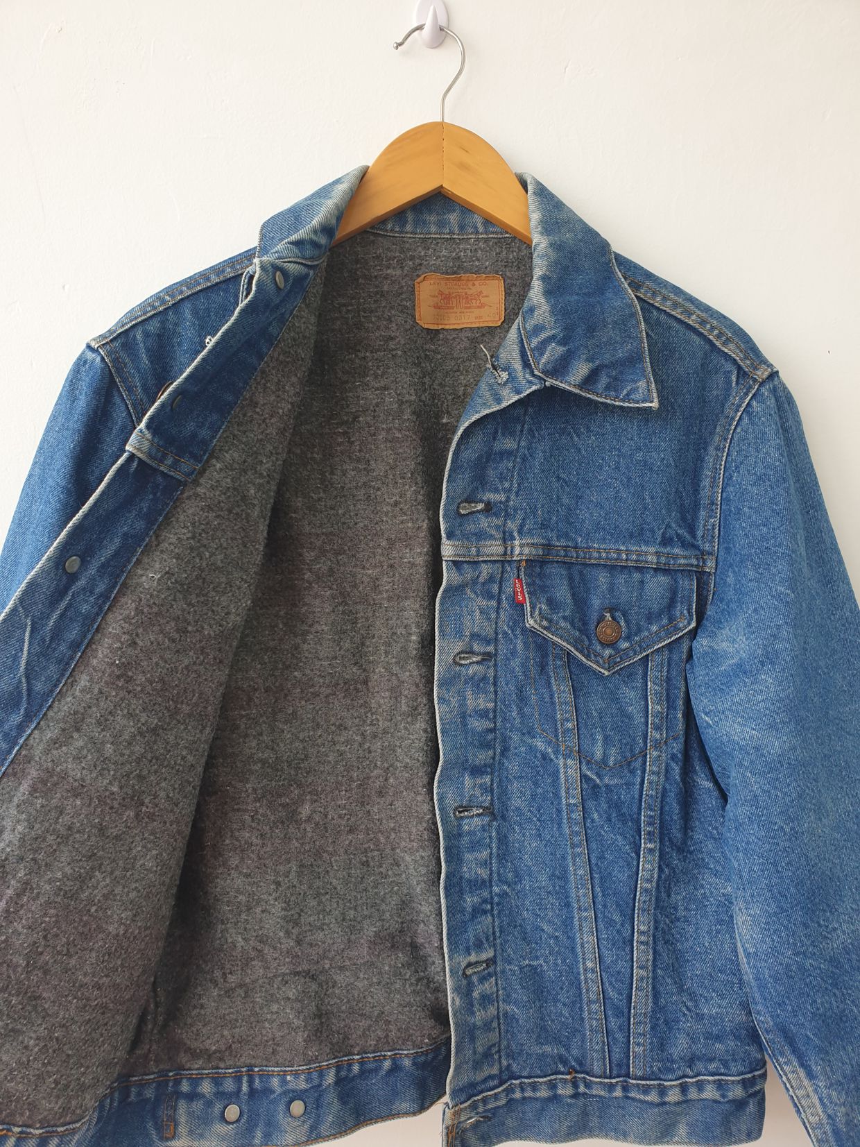 Vintage 90s Trucker Jeans Levis Size, foto 3