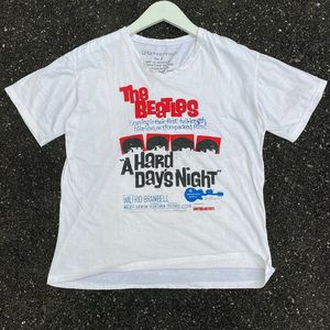 Vintage Y2K T-shirt Pria white