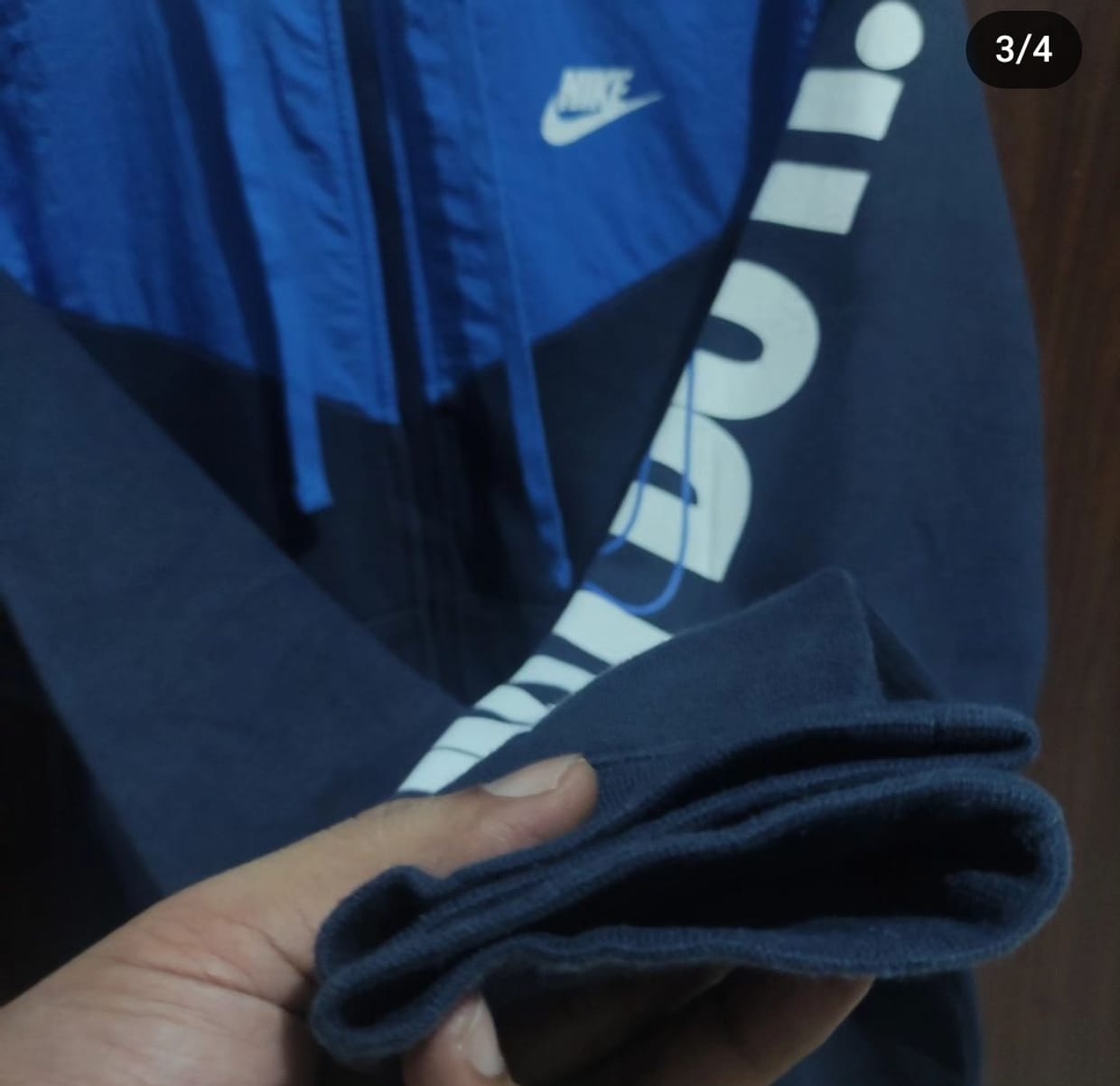 Nike Biker Casual Track jacket Pria navy blue, foto 3