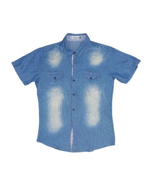 Japanese brand Vintage T-shirt Pria blue