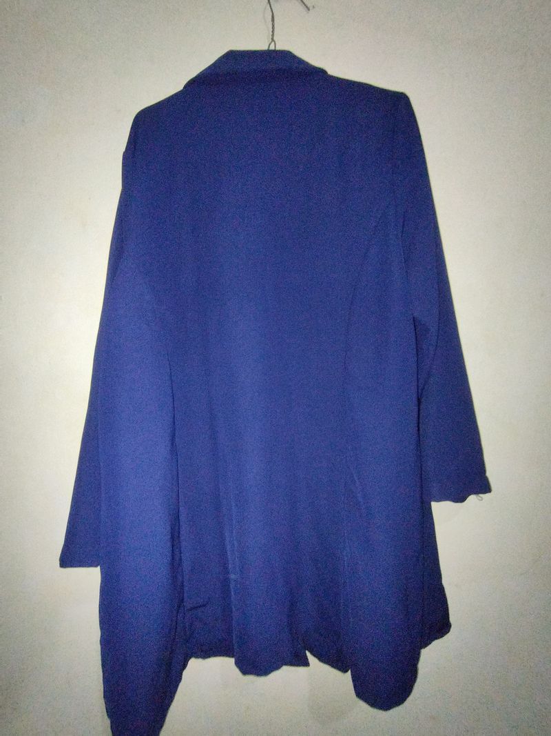 Casual Blazer Wanita navy, foto 4