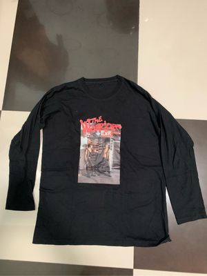 Casual T-shirt Pria black