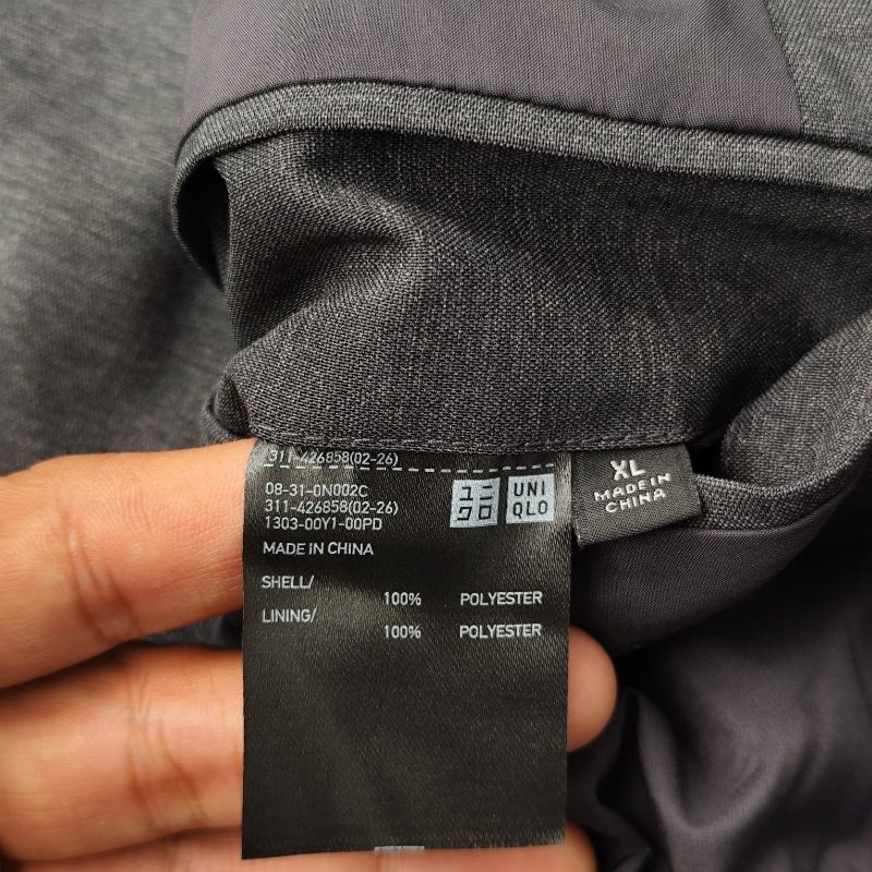 Uniqlo Casual Blazer Pria gray, foto 5