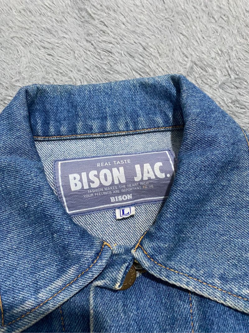 Vintage Y2K Denim jacket Pria blue, foto 3